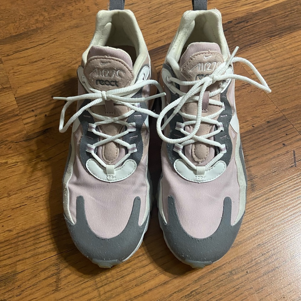 Nike Blush and Charcoal Sneakers